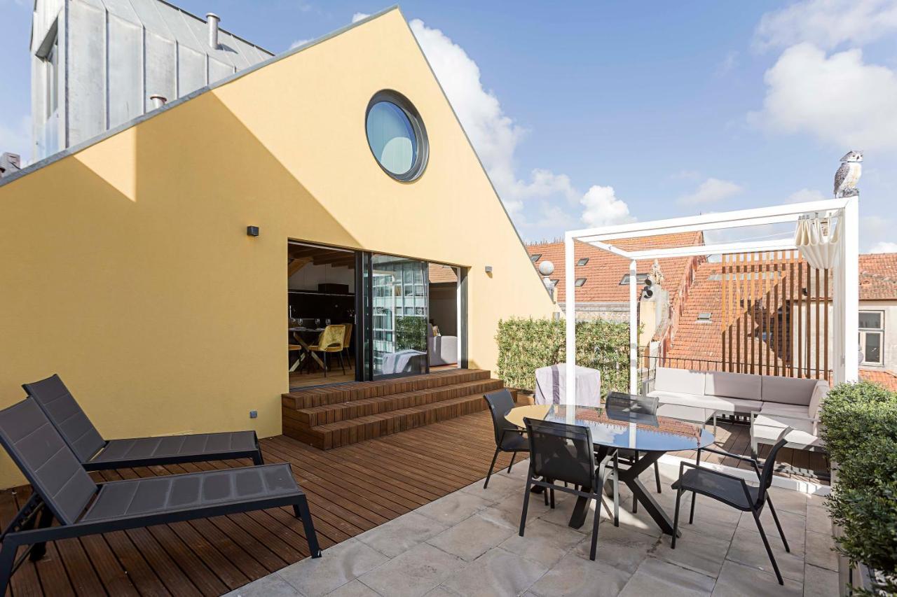 Downtown Duplex W/ Amazing Terrace By Lovelystay Porto Buitenkant foto